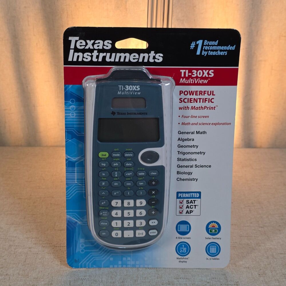 Texas Instruments TI-30XS MultiView Scientific Calculator Brand New Sealed